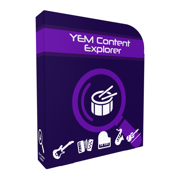 YEM Content Explorer screenshot